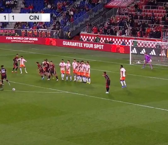 Video: Ruotsalaiskonkari Emil Forsberg pamautti tylyn vapaapotkumaalin MLS:ssä