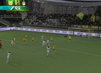 Video: Jaime Moreno pamautti upean voittomaalin – KuPS kaatoi Ilveksen Veikkausliigan avauskierroksella