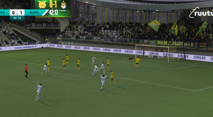 Video: Jaime Moreno pamautti upean voittomaalin – KuPS kaatoi Ilveksen Veikkausliigan avauskierroksella
