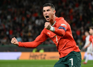 Cristiano Ronaldo rikkoi jälleen ennätyksen