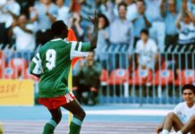 Video: Roger Milla ja unohtumattomat tuuletukset kulmalipulla MM-kisoissa 1990