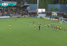 Video: Gnistanin Joakim Latonen alisti FF Jaron maalivahtia – laukoi sivuvaparin maaliin