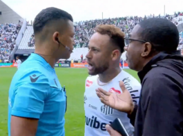 Video: 4. erotuomarilta karmea moka Brasilian Série A:ssa – Neymar vaihtoon vahingossa
