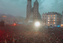 Video: Wisła Krakova nousee Puolan pääsarjaan – Krakovan keskustassa uskomaton fanijuhla