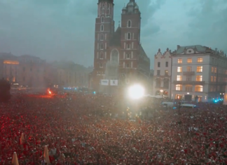 Video: Wisła Krakova nousee Puolan pääsarjaan – Krakovan keskustassa uskomaton fanijuhla