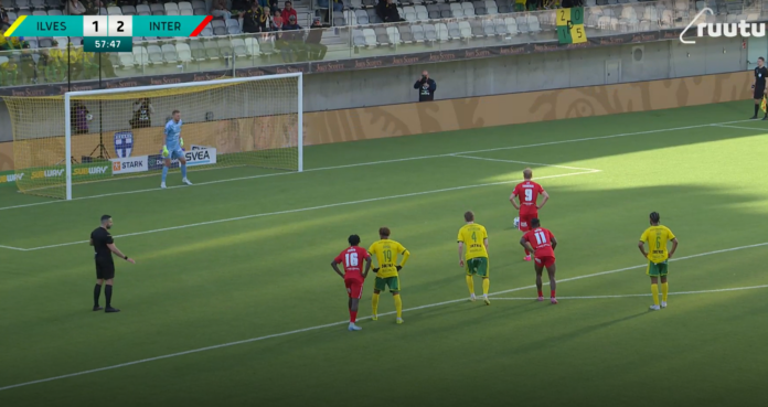 Video: FC Interin Jasse Tuominen laukoi vuoden varmimman rankkarin Veikkausliigassa