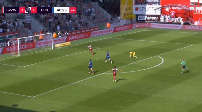 Video: Belgian liigassa naurettava voittomaali – maalivahti potkaisi pallon pakin kautta omiin