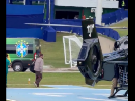 Video: Brasilian joukkue kokoontui harjoitusleirille – Neymar saapui omalla helikopterilla