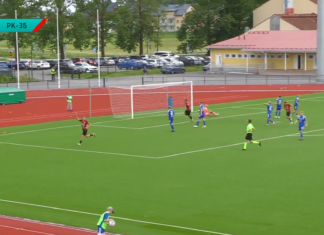 Video: Jasper Pikkuhookana laukoi Eurogoalin – PK-35:lle murskavoitto Järvenpäässä