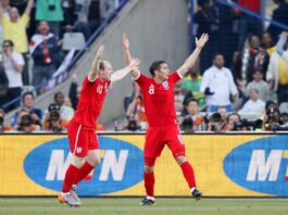 Video: Frank Lampard laukoo pallon puoli metriä maaliviivan yli MM-kisoissa 2010 – ei maalia!