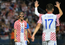 Video: 40-vuotias Luka Modrić viimeisteli eleettömän maalin Slovenian verkkoon