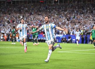 Video: Mykistävä temppu legendalta – Lionel Messi pamautti hattutempun Argentiinalle!