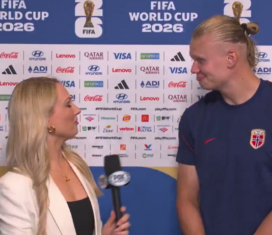 Video: Erling Haaland kujeili haastattelussa – ”Luultavasti Ranska voittaa meidät ja koko turnauksen”