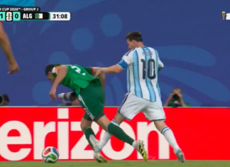 Video: Lionel Messi sukitti takaapäin Algerian pelaajaa – jäikö punainen kortti saamatta?
