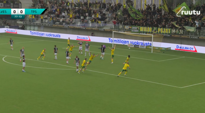 Video: Ilveksen Jardell Kanga laukoi voittomaalin komealla volleylla Veikkausliigassa