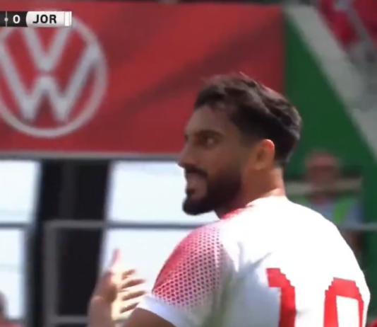 Video: Jordanian Musa Al-Taamari käski olla tottelematta päävalmentajaa – Sveitsi teki voittomaalin
