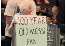 Lionel Messi teki MM-kisahistoriaa – katsomossa 100-vuotias Messi-fani