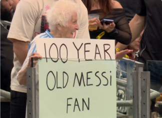 Lionel Messi teki MM-kisahistoriaa – katsomossa 100-vuotias Messi-fani