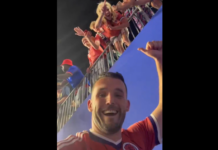 Video: Fanin puhelin tipahti – Skotlannin John McGinn otti yhteiskuvan ja palautti puhelimen