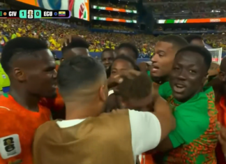Video: Norsunluurannikon Amad Diallo painoi voittomaalin viime hetkillä Ecuadorin verkkoon
