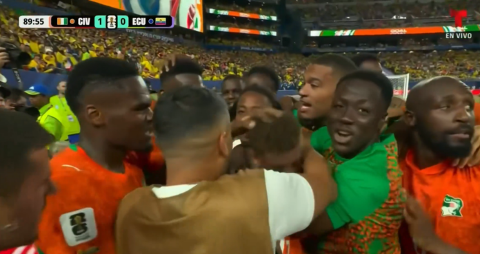 Video: Norsunluurannikon Amad Diallo painoi voittomaalin viime hetkillä Ecuadorin verkkoon