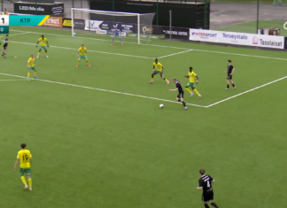 Video: KäPan Antonio Almén pamautti Eurogoalin KTP:n verkkoon Ykkösliigassa