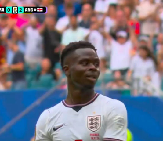 Video: Bukayo Sakalle hattutemppu – Englanti voitti pronssimatsin 6–4!