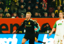 Klassikkovideo: Erling Haaland debytoi Bundesliigassa – tekee hattutempun 23 minuutissa