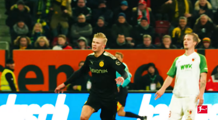 Klassikkovideo: Erling Haaland debytoi Bundesliigassa – tekee hattutempun 23 minuutissa