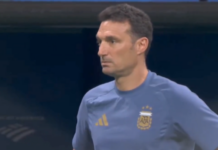 Video: Argentiina-luotsi Lionel Scaloni reagoi voittomaaliin jäätävän viileästi