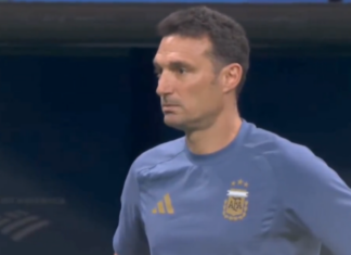 Video: Argentiina-luotsi Lionel Scaloni reagoi voittomaaliin jäätävän viileästi