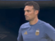 Video: Argentiina-luotsi Lionel Scaloni reagoi voittomaaliin jäätävän viileästi