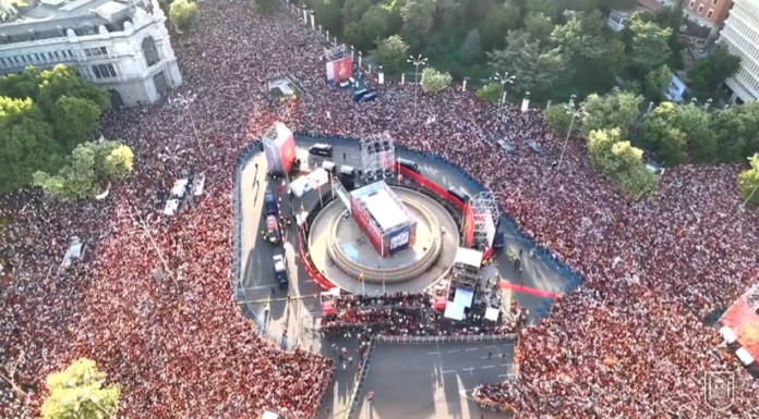Video: Espanjan MM-joukkue sai jättimäisen vastaanoton Madridissa – lähes kaksi miljoonaa juhlijaa