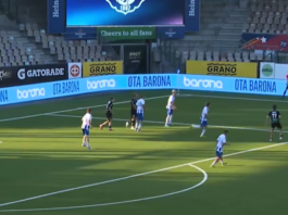 Video: Mikä veto! Hakan Thomas Lahdensuo tykitti loppuhetkillä näyttävän tasoitusosuman
