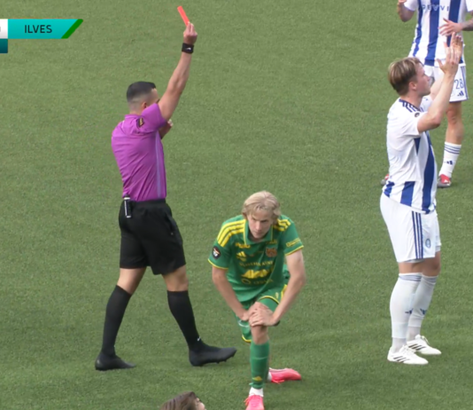 Video: HJK:n Ville Tikkanen otti suoran punaisen kortin toisessa peräkkäisessä ottelussaan