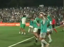 Video: Zalgiris hävisi ensin 3–0, mutta nousi jatkoon yhteismaalein 7–5 Konferenssiliigassa