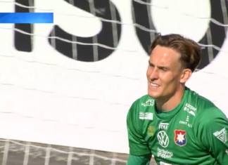 Video: Nolo voittomaali – Örgryten maalivahti Hampus Gustafsson sähläsi pallon omiin