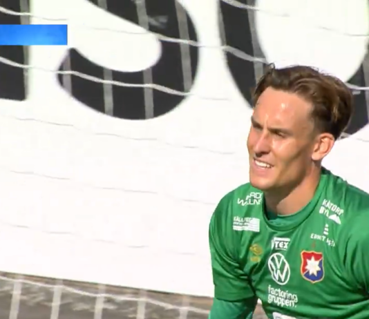 Video: Nolo voittomaali – Örgryten maalivahti Hampus Gustafsson sähläsi pallon omiin