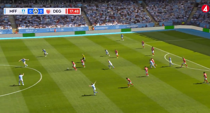Dijan Vukojević laukoi maalin yli 60 metristä Ruotsin Allsvenskanissa!