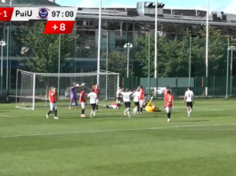 Video: PuiU-maalivahti Toni Korkiakoski puski tasoitusmaalin Kakkosessa