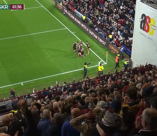 Video: Hearts FC:n James Wilson pamautti loisteliaan maalin Konferenssiliigan karsinnoissa