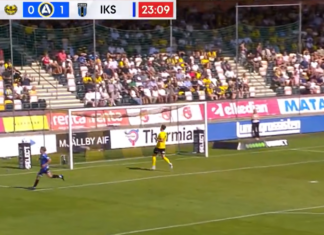 Video: Otso Liimatta loukkaantui tehdessään ottelun toisen maalinsa Ruotsin Allsvenskanissa