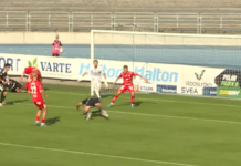 Video: FC Lahden Momodou Sarr puski voittomaalin lähes nurmen pinnasta Veikkausliigassa