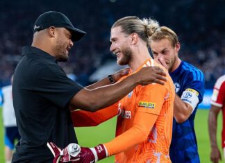 Video: Schalke-maalivahti Loris Karius otti Gamesaverin ja nollasi Bayern Münchenin