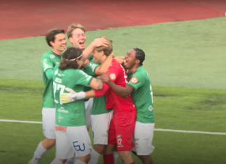 Video: EIF-maalivahti Antto Mikkonen laukoi tasoitusmaalin FC Hakan verkkoon!