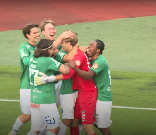 Video: EIF-maalivahti Antto Mikkonen laukoi tasoitusmaalin FC Hakan verkkoon!