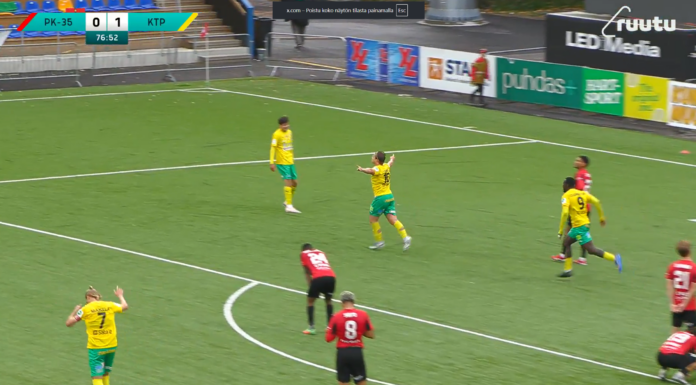 Video: Petteri Forsell tälläsi kaksi maalia – KTP nousee lähes varmasti Veikkausliigaan