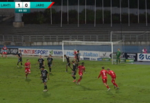 Video: FF Jaron 18-vuotias Valde Löfs tälläsi huipputärkeän maalin Veikkausliigassa