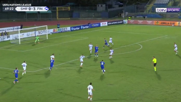 Video: Täydellinen kuti – Leo Walta tälläsi Eurogoalin San Marinon verkkoon