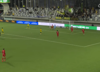 Video: FF Jaron maalivahdilta kömmähdys – Ilves sai voittomaalin lahjana